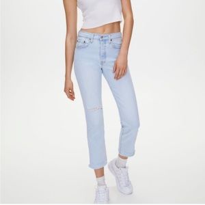 Levi's 501 Crop Shout Out size 25